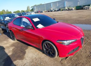 2020 Alfa Romeo Giulia TI Auto z USA - zdjęcie 1